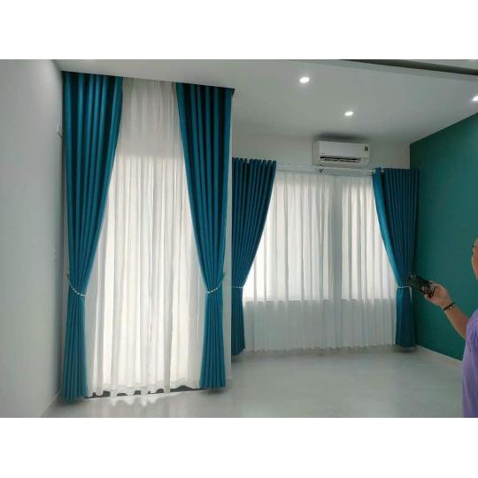 Rèm Cửa Màu Xanh - Lựa Chọn Hoàn Hảo Cho Không Gian Sống